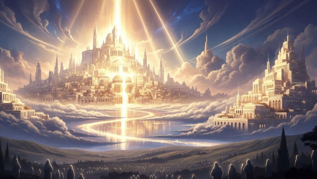 Jerusalém Celestial, cheio de luz